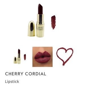 Gerald Cosmetics lipstick in Cherry Cordial